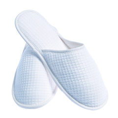 Wholesale customized For hotel disposable house spa splippers Washable Waffle Disposable Hotel Slippers