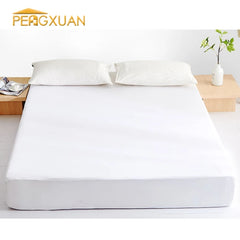 OEM wholesale linen hotel sheet fitted custom polycotton fitted sheets hotel bedding set bed sheet fitted