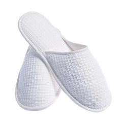 Wholesale customized For hotel disposable house spa splippers Washable Waffle Disposable Hotel Slippers