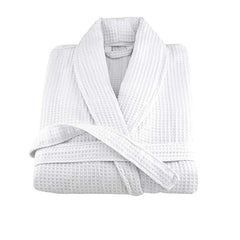 Premium quality luxury hotel 100% cotton mens and women bathrobe wholesale waffle bathrobe